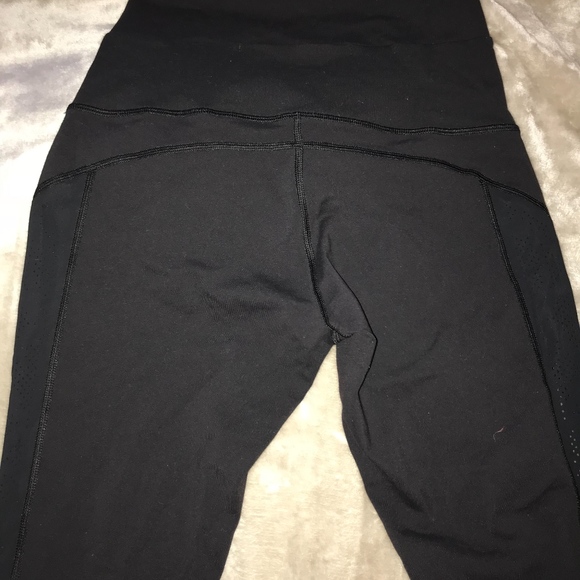 Olive Snake Print 7/8 Lululemon Leggings Size 6 - Picture 6 of 7